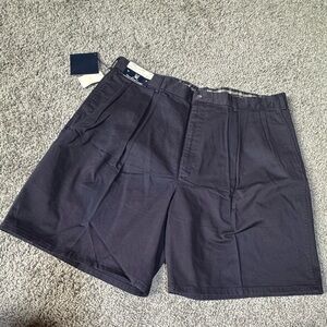 NWT Vintage Polo Ralph Lauren Size 42 The Classic Golf Shorts USA Made Navy Blue